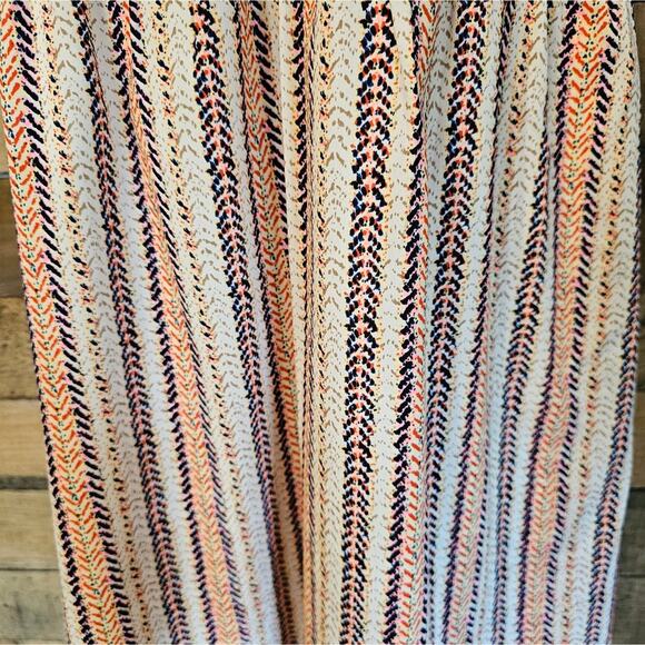 Miss Me women's colorful chevron tank summer day dress w/eyelet detail size L - Picture 6 of 12